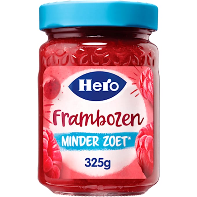 Jam Minder Zoet Frambozen