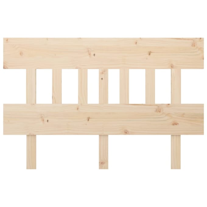 vidaXL Hoofdbord 153,5x3x81 cm massief grenenhout