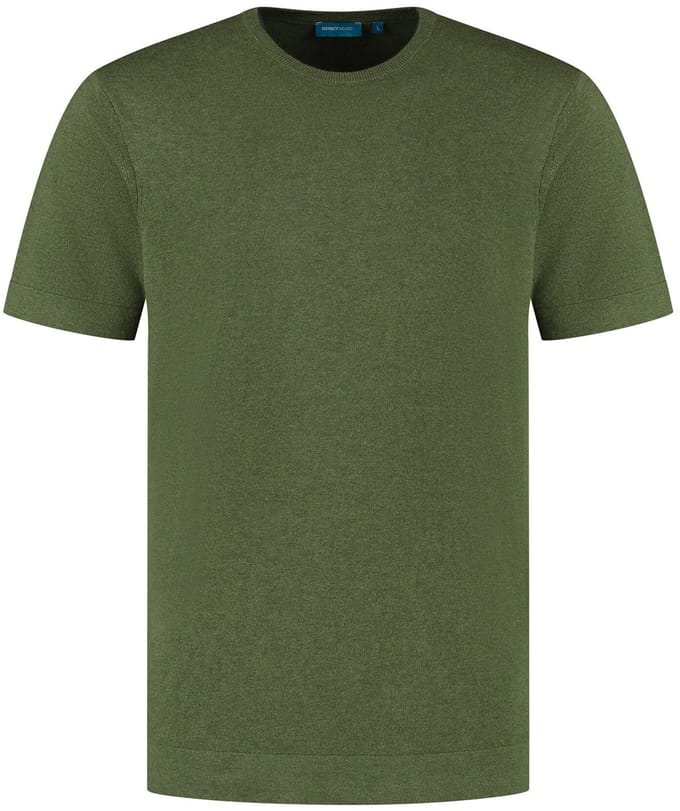 District Indigo T-shirt Crewneck Dark Green (7.51.525.525 - 072)