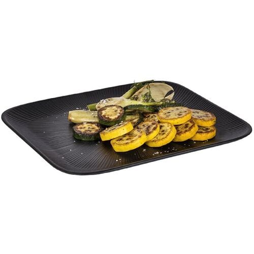 GGM Gastro (6 Stück) GN-Tablett 1/2 - NERO - Melamin - Höhe: 25mm - Schwarz