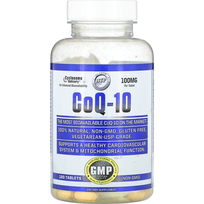 Hi Tech Pharmaceuticals, CoQ-10, 100mg, 120 comprimés