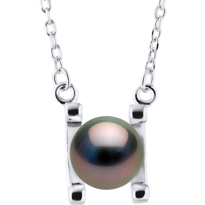 Ketting Echte Gecultiveerde Tahiti Parels Rond 8-9 mm