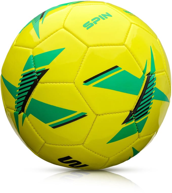 Meteor Spin 4 - Voetbal - Geel