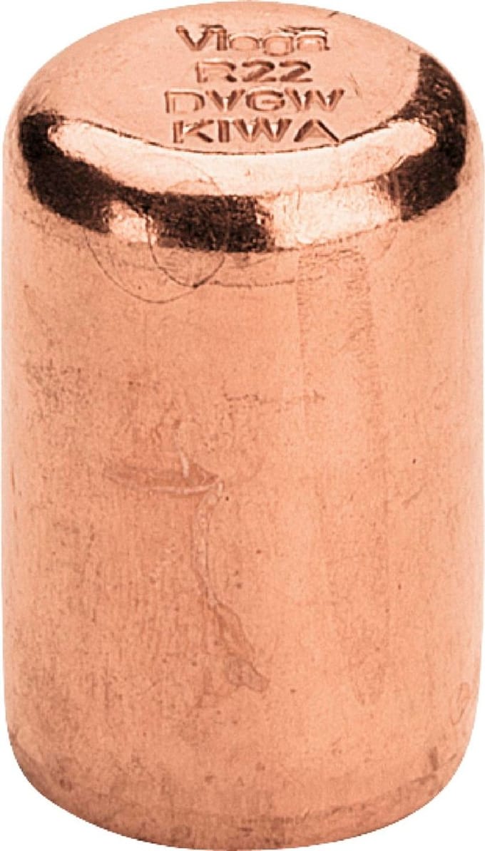 Viega Profipress-stop, d 18mm koper Model 2457, 330897