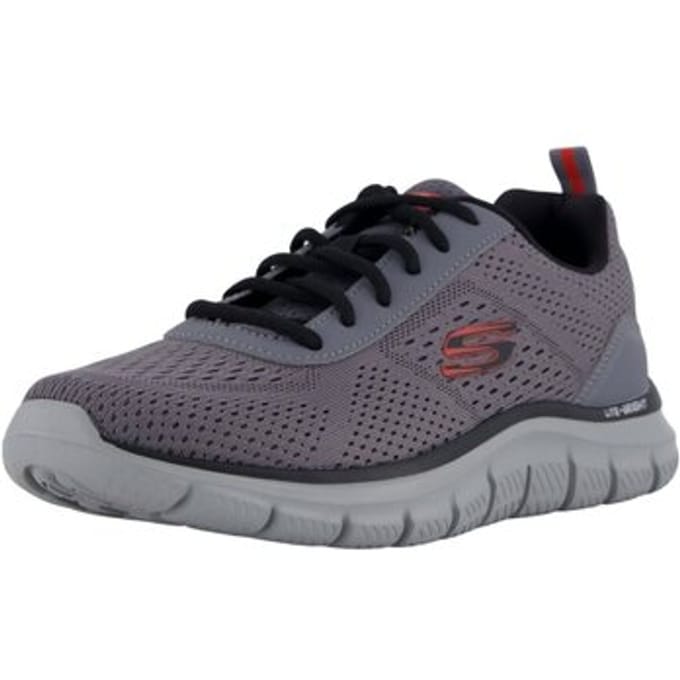 Skechers Track Lusher heren sneakers grijs