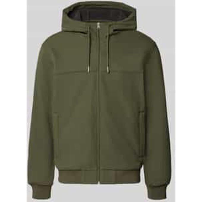 Regular fit functioneel jack met capuchon