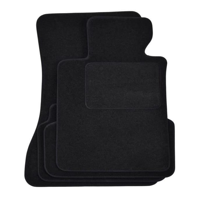 Vloermatten - BMW - 5 G30 G31 - Zwart velours - 4 stuks - Nauwkeurige pasvorm