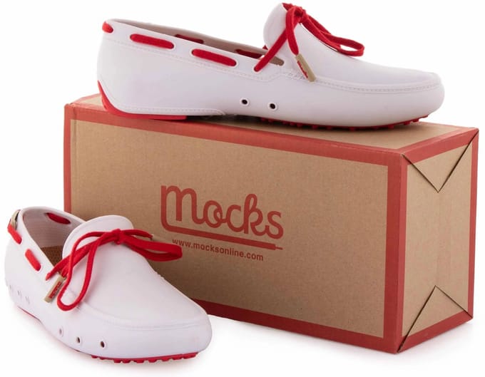 Unisex zomerschoenen Mocks wit - 38