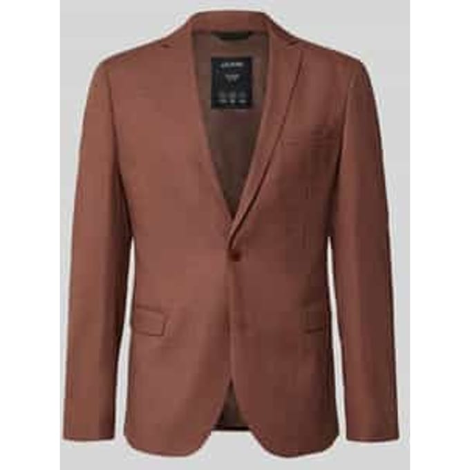 slim fit colbert met viscose