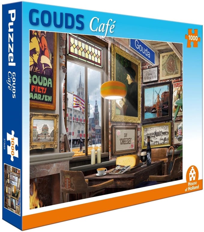 Puzzel - Utrechts Cafe - 1000 Stukjes