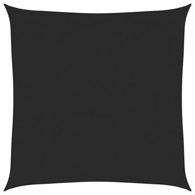 vidaXL - Zonnezeil - 160 - g/m² - 4,5x4,5 - m - HDPE - zwart