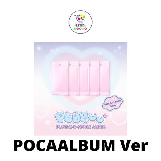 PLAVE [PLBBUU] POCA ALBUM Versie. 2e enkel album + gratis geschenk SET (5 ver.) white