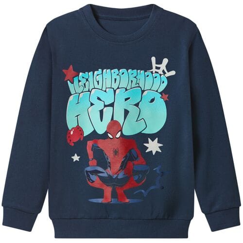LUPILU Kinder sweater (Marineblauw, 122/128)