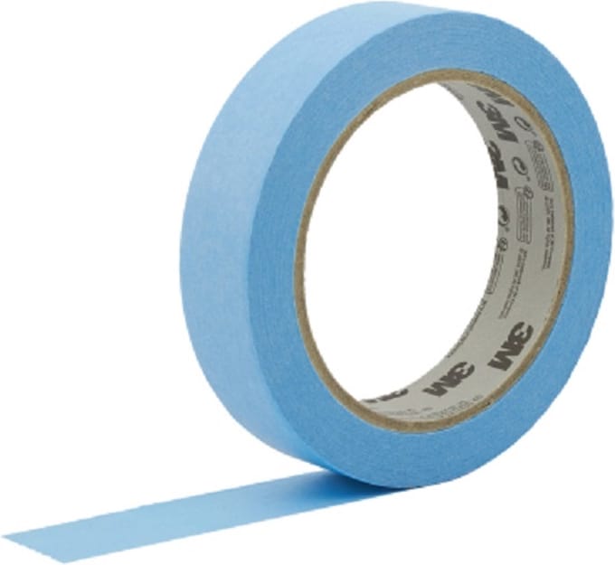 3M Tape type 2044 - Blauw 24 mm x 50 m - Prijs voor 3 stuks
