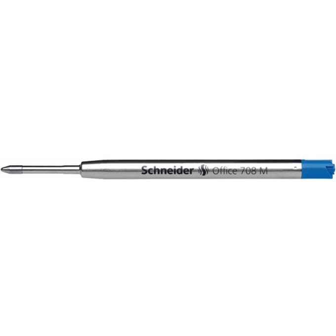 Schneider balpenvulling - Express 708 - penpunt M - blauw - S-7083