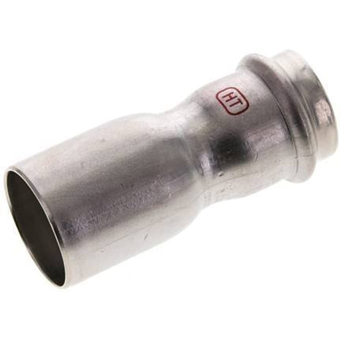 Perskoppeling - 28mm Persmof & 35mm Buiseinde - RVS