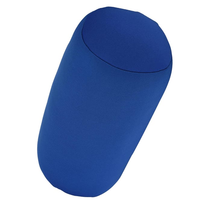 Microkraal Rugkussen Rol Sierkussen Huis Slapen Neksteun Comfortabel Blauw blue