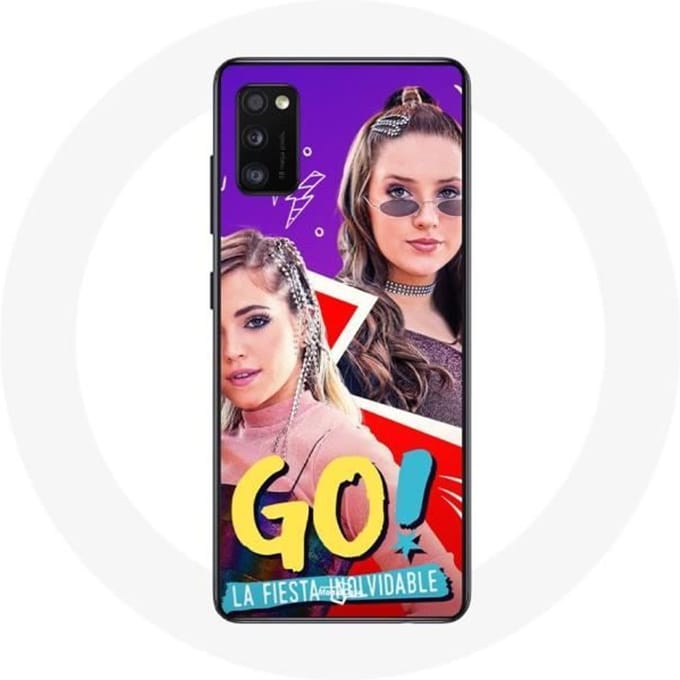 Samsung Galaxy A41 hoesje Streef je dromen na Mía Cáceres en Lupe Achával