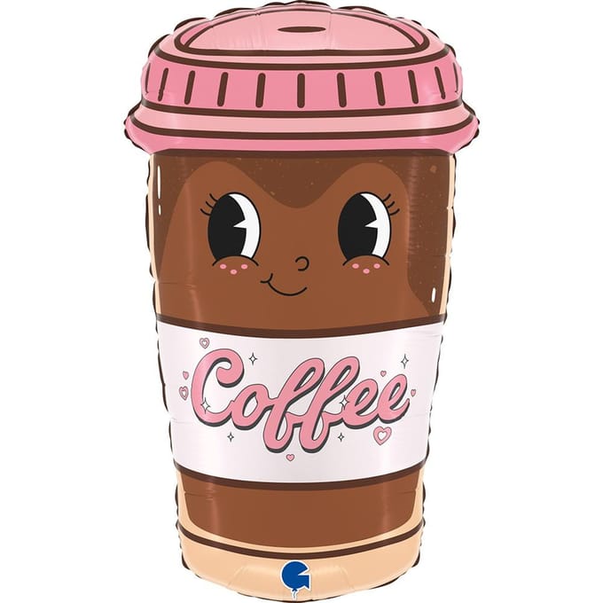 Folieballon Mok Koffie To Go 61 Cm
