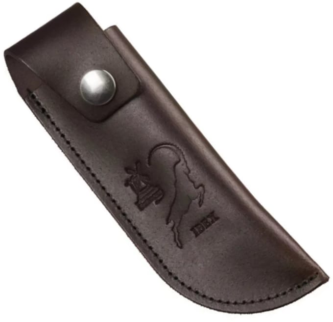 Robert Herder Lederen Schede met Riembevestinging tbv IBEX 80 mm – Bruin