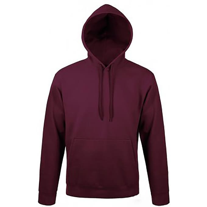 SOLS Snake Unisex Hooded Sweatshirt / Hoodie (Bourgondië)