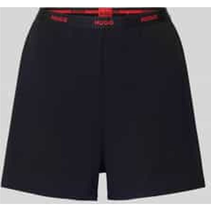 Relaxed fit korte pyjamabroek van katoenmix, model 'HUGO ID SHORTS'