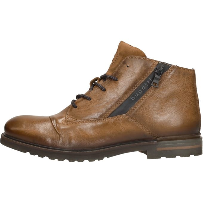 Bugatti Vittore Veterschoenen Hoog - Cognac - Maat 41