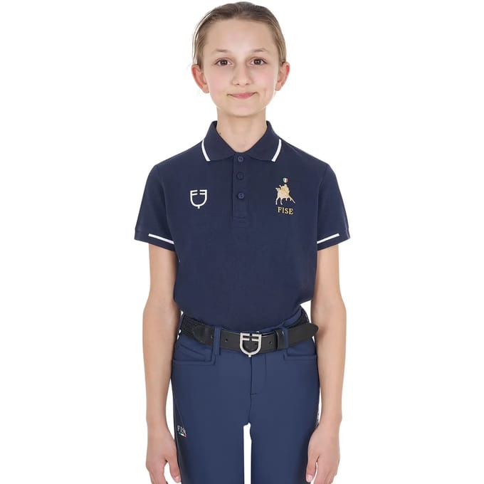 Paardrijpolo voor kinderen Equestro X FISE