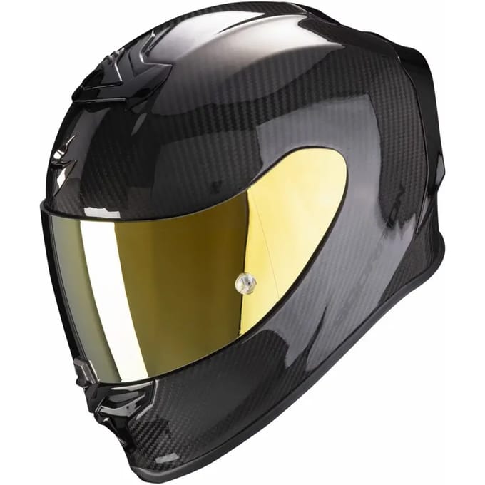 Scorpion Exo-R1 Evo Carbon Air Solid Zwart Integraalhelm - Helm