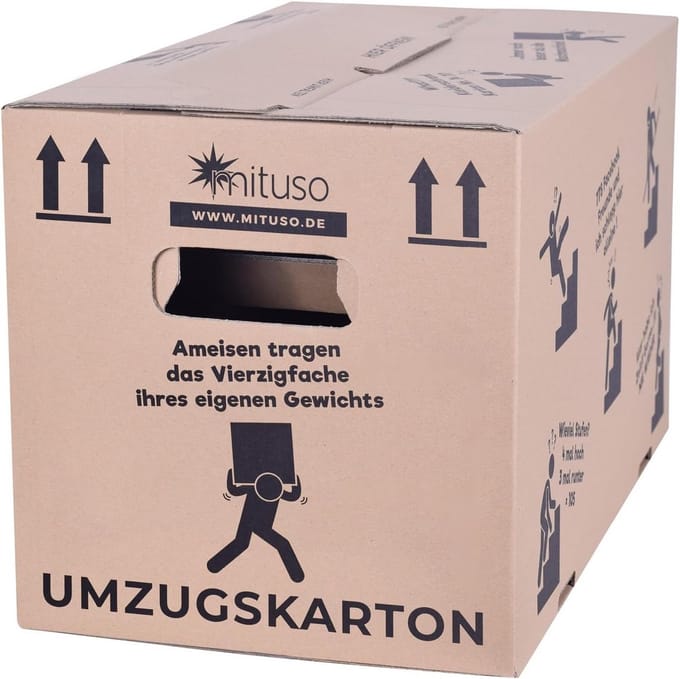 Verhuisdozen Boekdozen Zwaar Belastbaar Sterke Verpakkingdozen Set
