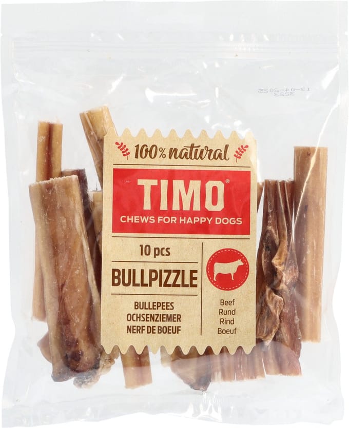 Timo Bullepees 12cm - Hondensnacks - 260 g
