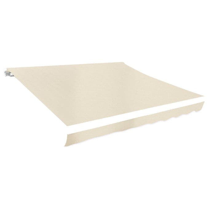 vidaXL - Vervangingsdoek - voor - luifel - 600x300 - cm - polyester - crèmekleurig
