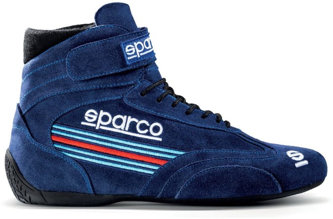 Sparco Top Martini Sneakers - Wit/Marineblauw — 41