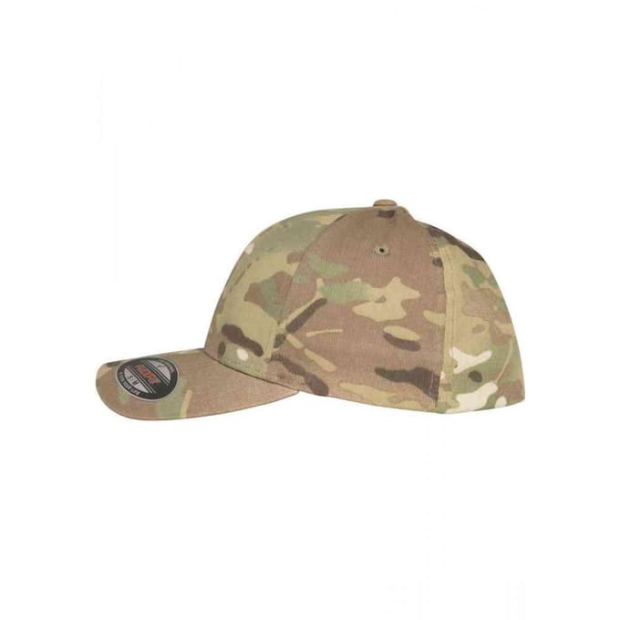 Urban Classics Flexfit pet -L/XL- Multicam Groen