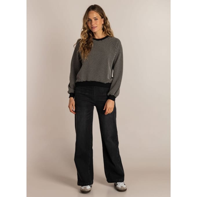 IVY BEAU IBSabien - Black/Off White - maat 42