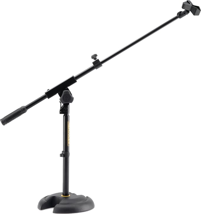 Hercules MS 120B Vloerstatief met Microfoonarm