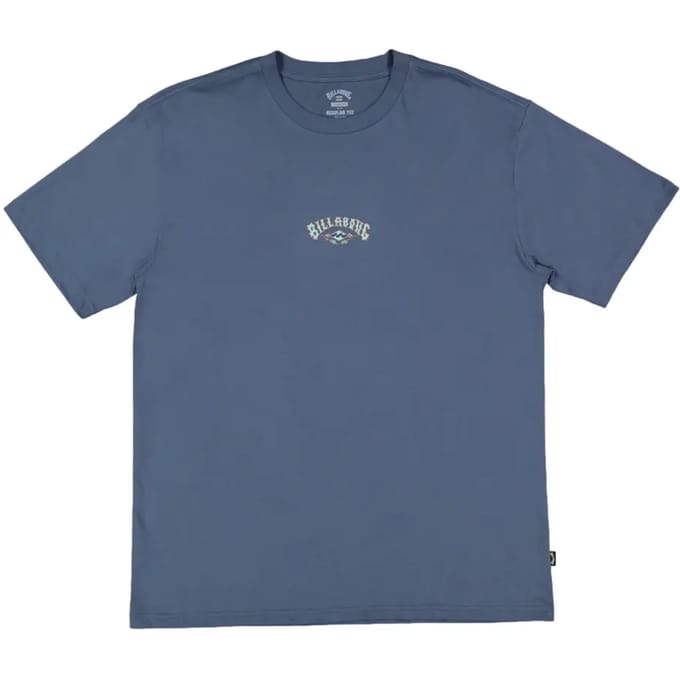 Billabong Rose Arch Regular Fit T-shirt Met Korte Mouwen Blauw S Man