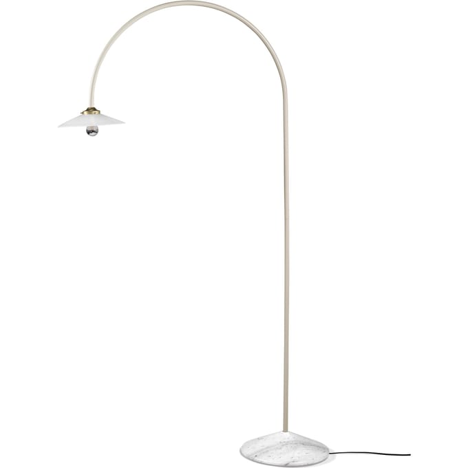 valerie_objects Staande lamp N°2 Vloerlamp Marmer - ivory