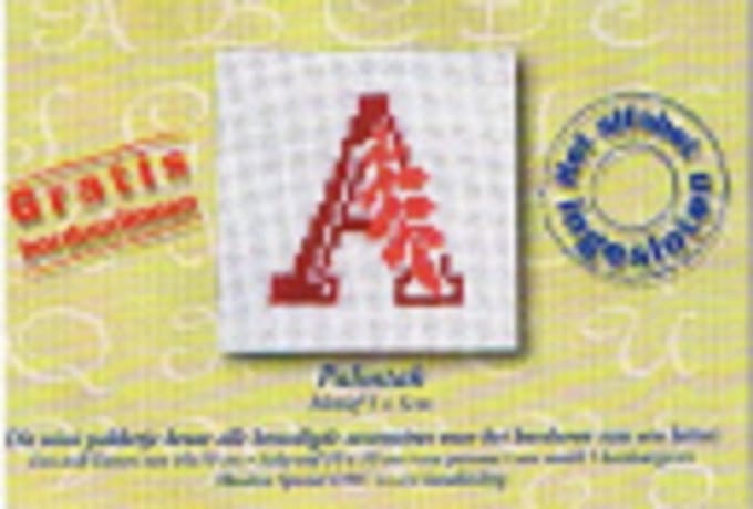 Dmc Mini Borduurpakket Letter met Palmtak U811K/6
