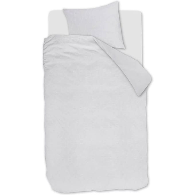 Beddinghouse Milky dekbedovertrek - Eenpersoons - 140x200/220 - Wit