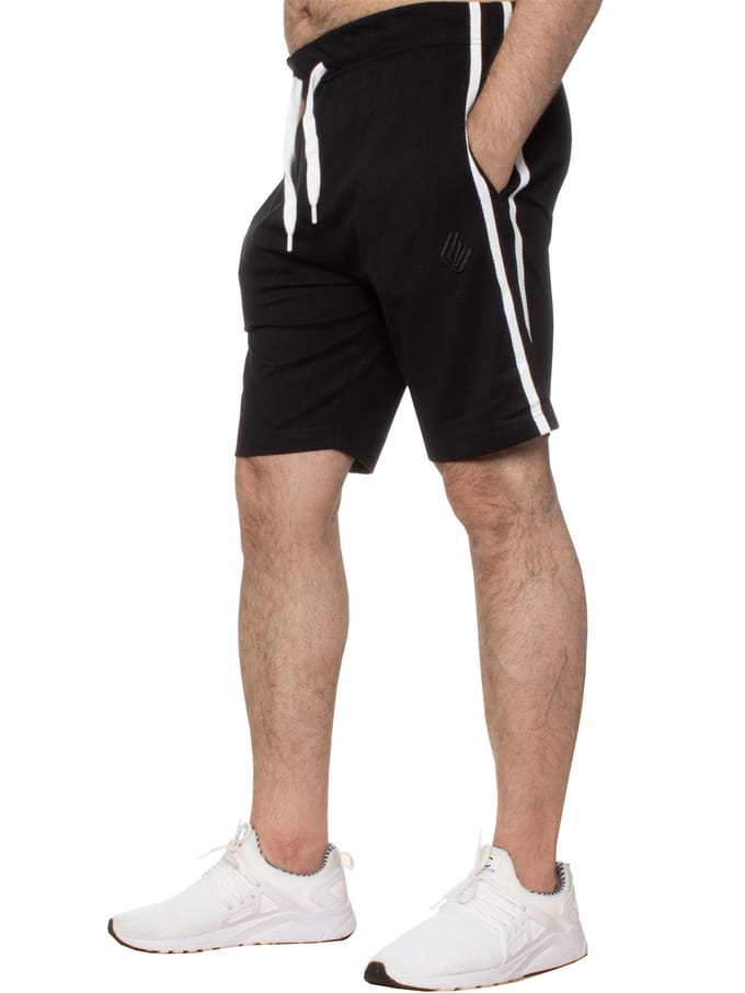 Enzo | Heren Lounge Shorts - Zwart