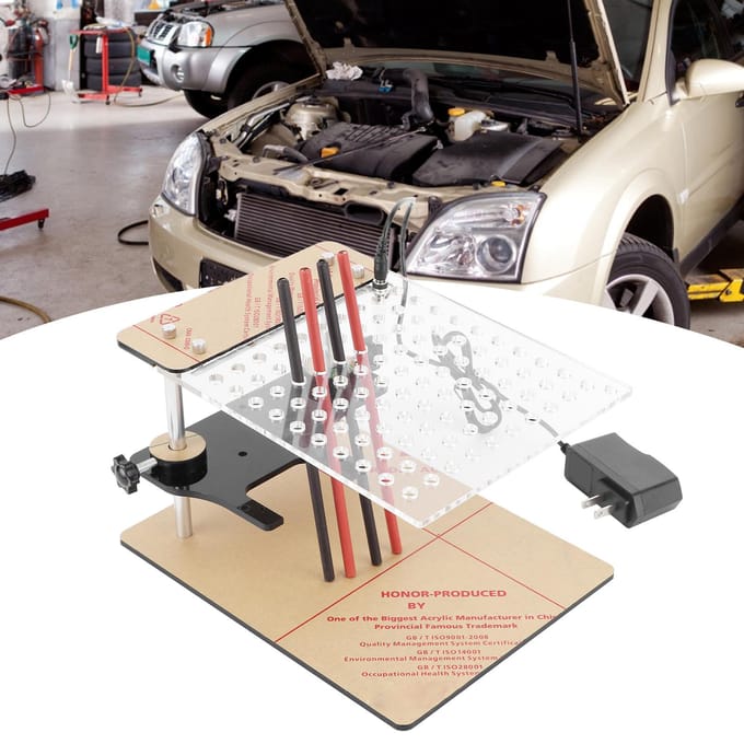 Carte de test BDM Frame avec support 4 broches de test pour 22 adaptateurs BDM