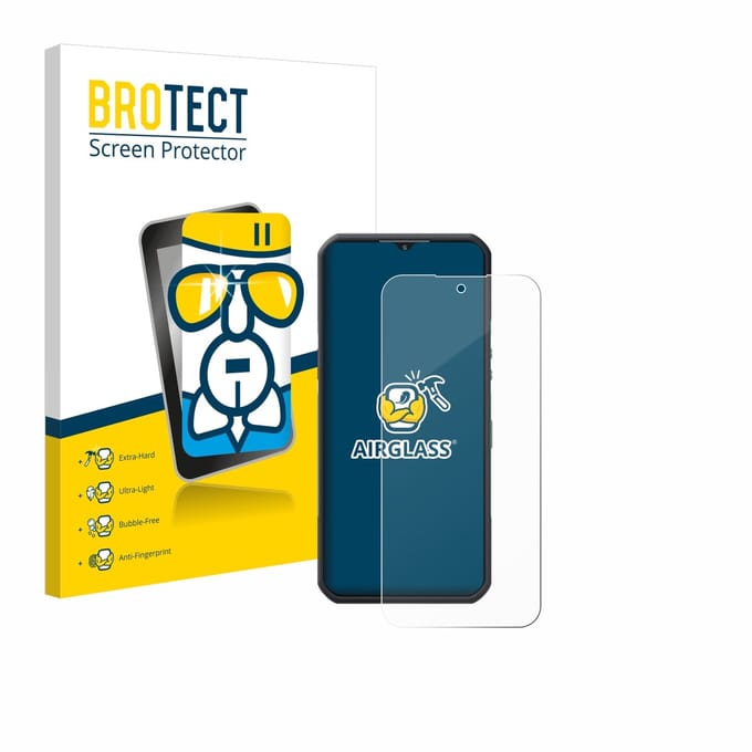 Screenprotector voor Oukitel WP35 5G Beschermglas transparant