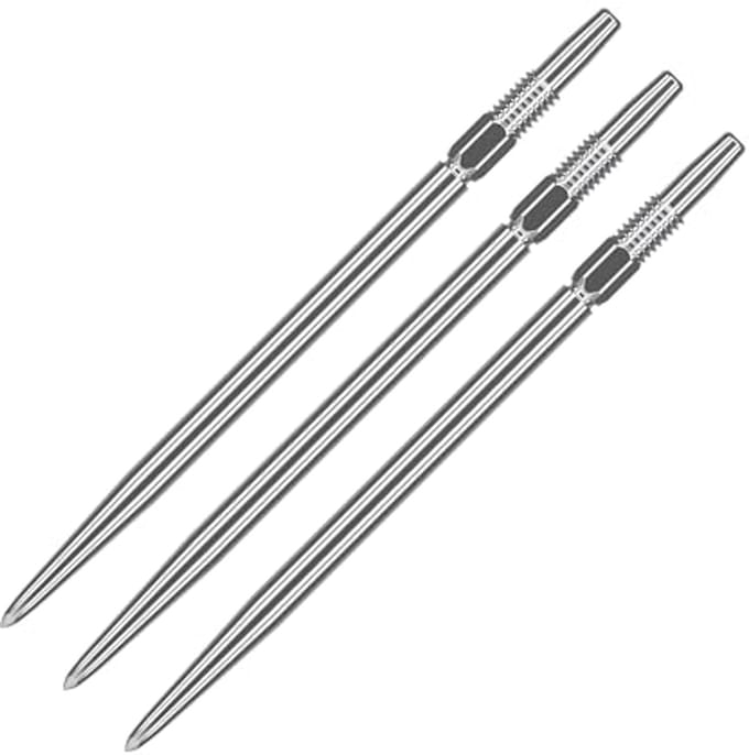 Dartpunten Swiss 40MM - Set van 3 Professionele Wisselpunten voor Darts