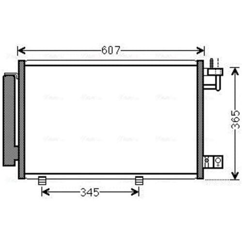 Condensator, airconditioning AVA COOLING FDA5439D