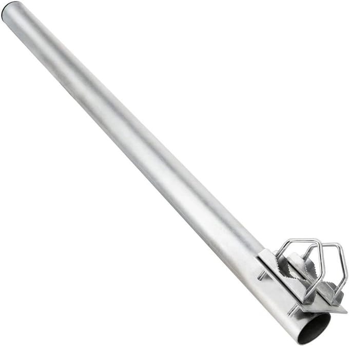 Balkonhouder 40 cm Ø 48 mm stalen mast voor satellietschotel en antenne