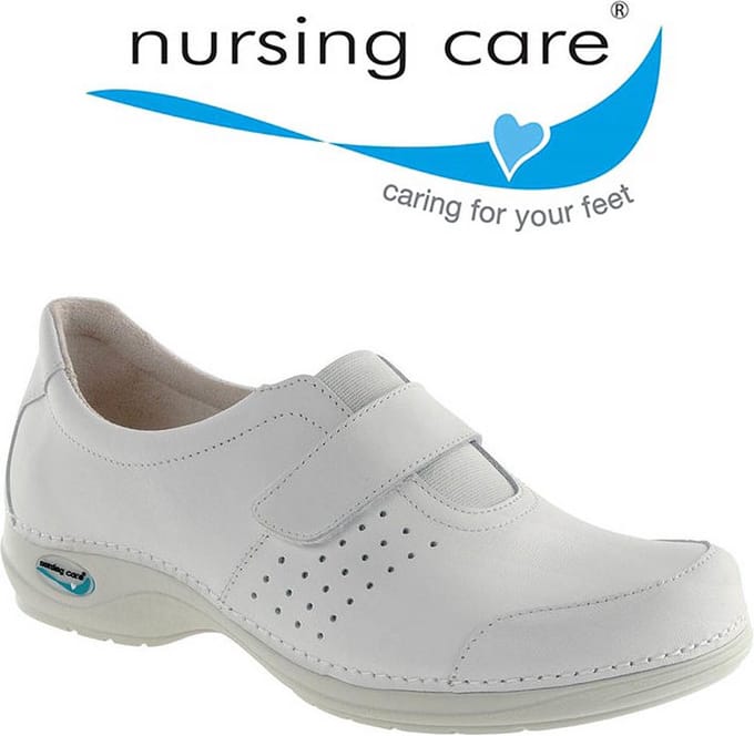 Nursing Care Clog Gesloten - Wit Medische Klompen