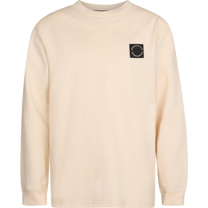 Petrol Industries - Jongens Backprint T-shirt White Mountain - Geel