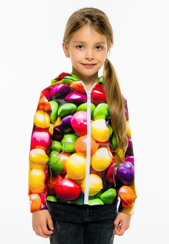 "Sweets" Zip Hoodie