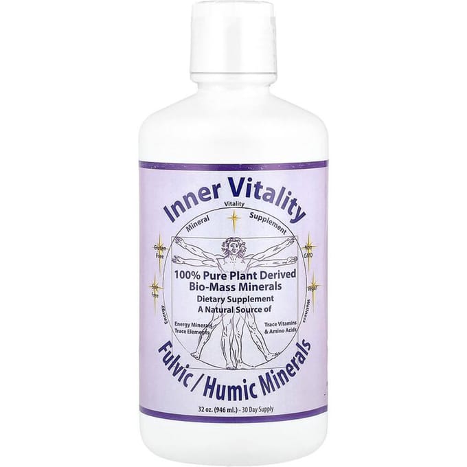 Vitalité Intérieure, Minéraux Fulviques/Humiques, 32 oz (946ml)